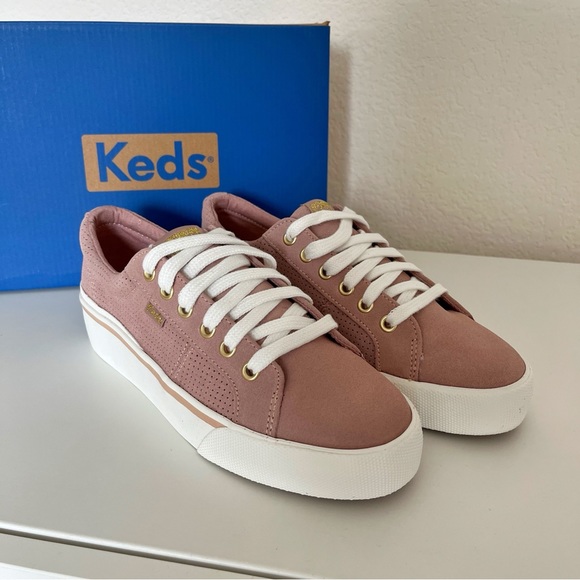 Keds Mauve Jump Kick Duo PRF S Sneakers - Picture 2 of 8